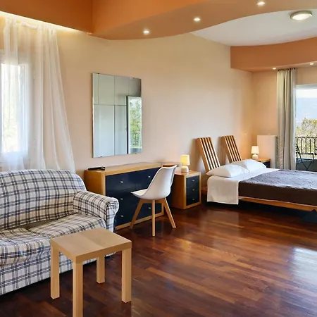 ヴィラ Casa T With Amazing Views In Corfu